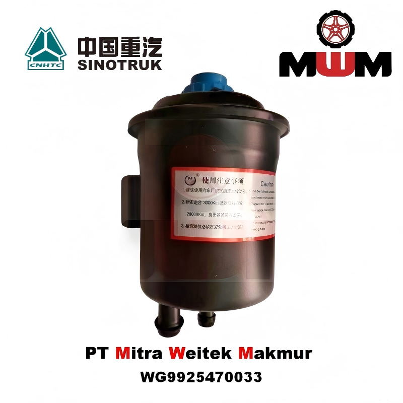 Howo Steering Oil Tank Wg9925470033