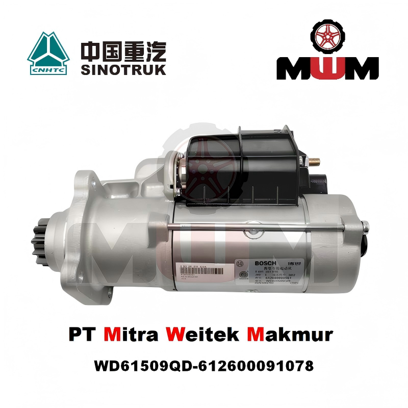 Howo Starter Wd61509qd-612600091078